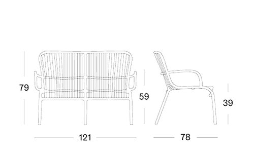 Loop sofa