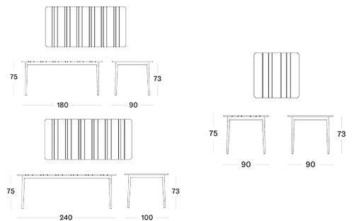 Leo dining table