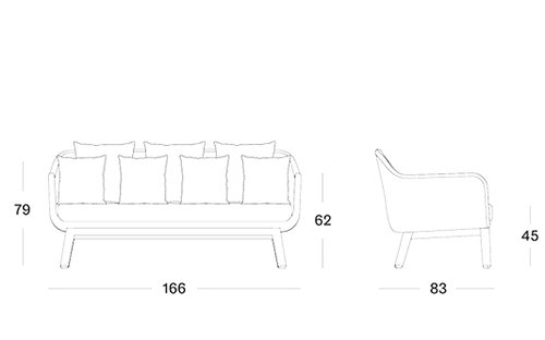 Alex lounge sofa