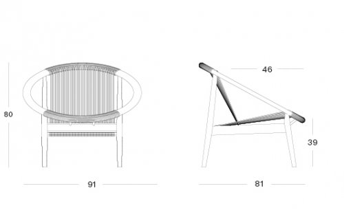 Frida lounge chair