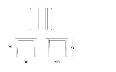 Leo dining table